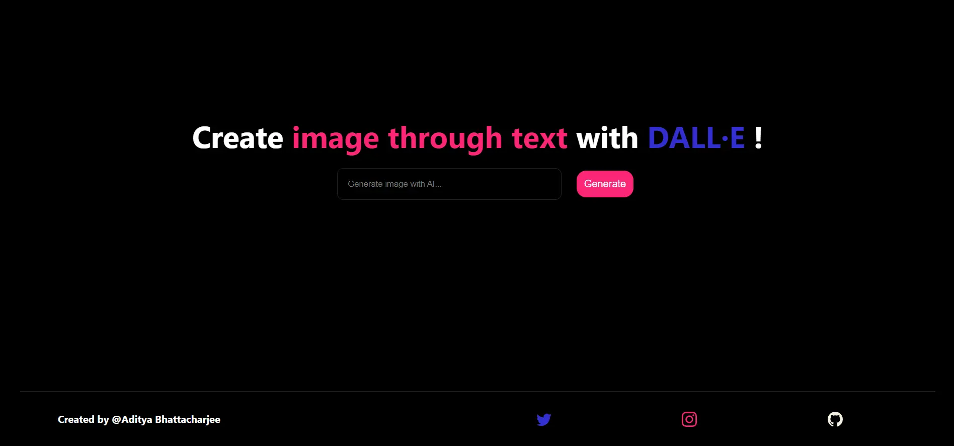 Text To Image Generator